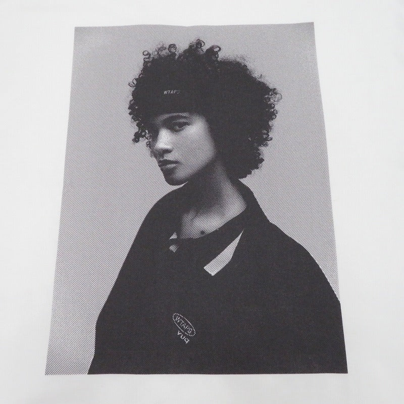 W)TAPS | ダブルタップス 261MV / SS / COTTON 半袖Ｔシャツ 261ATDT-STM01S ホワイト サイズ：3【瀬戸大橋店】
