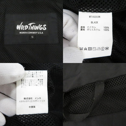 WILD THINGS | ワイルドシングス シャモニージャケット ナイロンジャケット WT18203N ブラック サイズ：S【瀬戸大橋店】