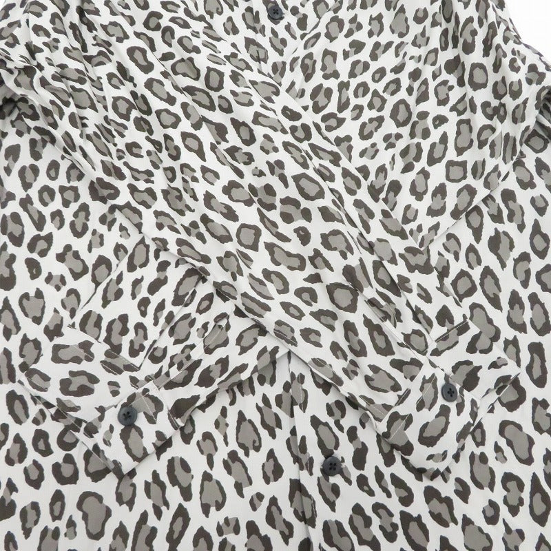 ROTTWEILER | ロットワイラー R9 LEOPARD L/S SHIRT 長袖シャツ RW24S0204 グレー サイズ：S【瀬戸大橋店】