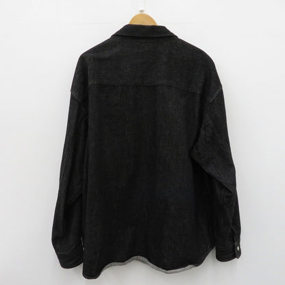 COOTIE | クーティー Denim Work Shirt その他トップス デニムシャツ ブラック サイズ：L【瀬戸大橋店】