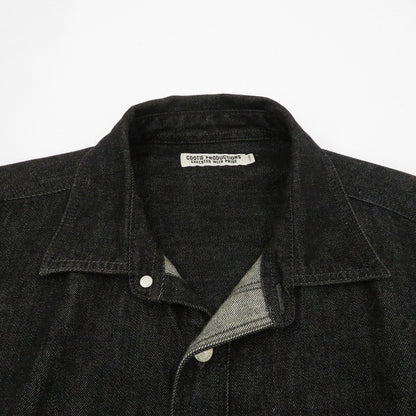 COOTIE | クーティー Denim Work Shirt その他トップス デニムシャツ ブラック サイズ：L【瀬戸大橋店】