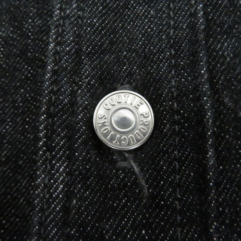 COOTIE | クーティー Denim Work Shirt その他トップス デニムシャツ ブラック サイズ：L【瀬戸大橋店】