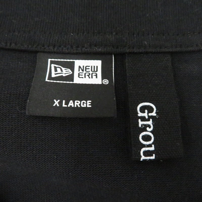 Ground Y | グラウンドワイ BACK LOGO BASE BALL SHIRT 半袖シャツ GK-T91-090-2-05 ブラック サイズ：XL【瀬戸大橋店】