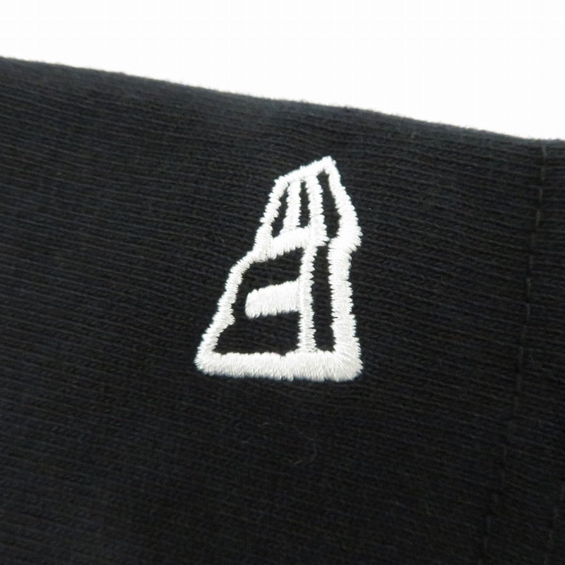 Ground Y | グラウンドワイ BACK LOGO BASE BALL SHIRT 半袖シャツ GK-T91-090-2-05 ブラック サイズ：XL【瀬戸大橋店】