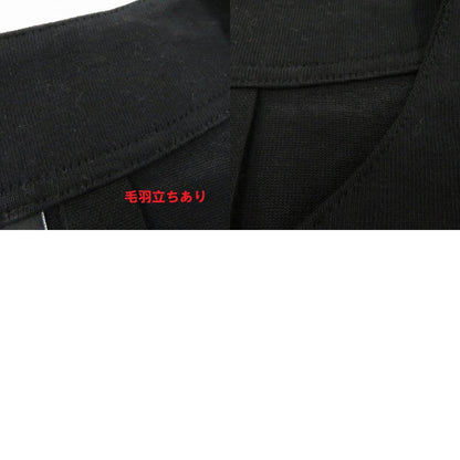 Ground Y | グラウンドワイ BACK LOGO BASE BALL SHIRT 半袖シャツ GK-T91-090-2-05 ブラック サイズ：XL【瀬戸大橋店】