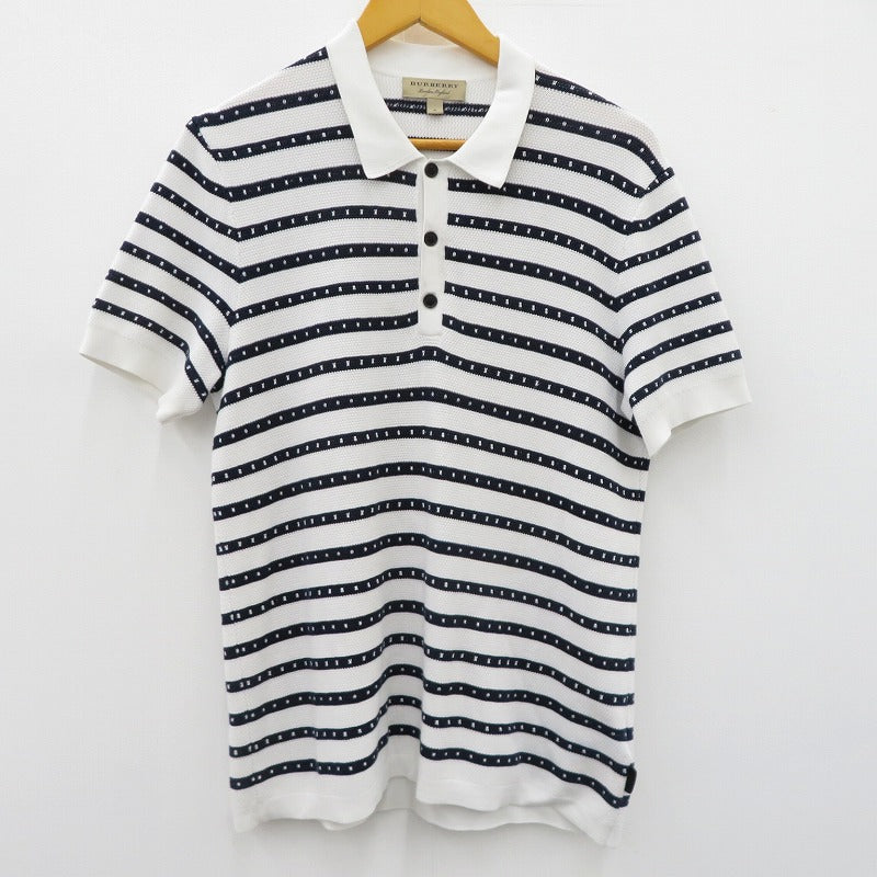 BURBERRY London England | バーバリーロンドンイングランド ポロシャツ 4069948 ネイビー サイズ：M【瀬戸大橋店】