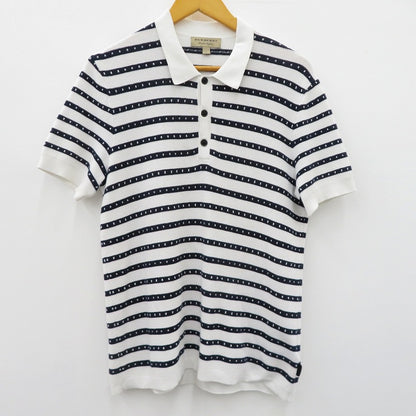 BURBERRY London England | バーバリーロンドンイングランド ポロシャツ 4069948 ネイビー サイズ：M【瀬戸大橋店】