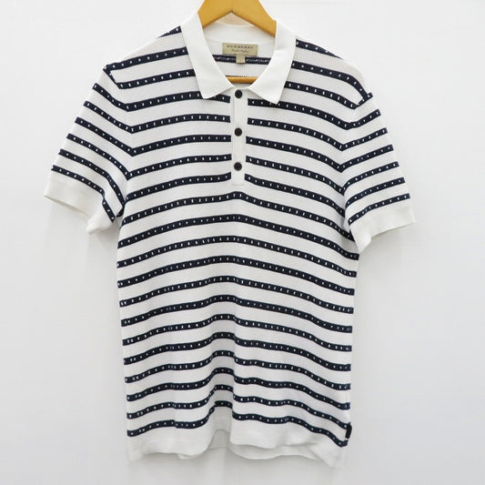 BURBERRY London England | バーバリーロンドンイングランド ポロシャツ 4069948 ネイビー サイズ：M【瀬戸大橋店】
