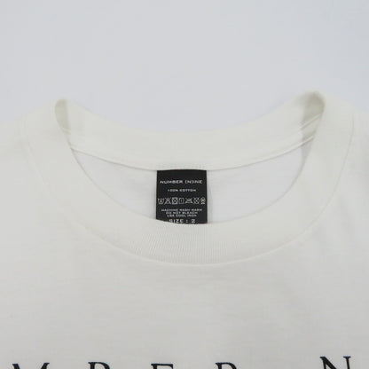 NUMBER(N)INE | ナンバーナイン Night Crawler Zeppelin skull Tee 半袖Ｔシャツ ホワイト サイズ：2【瀬戸大橋店】