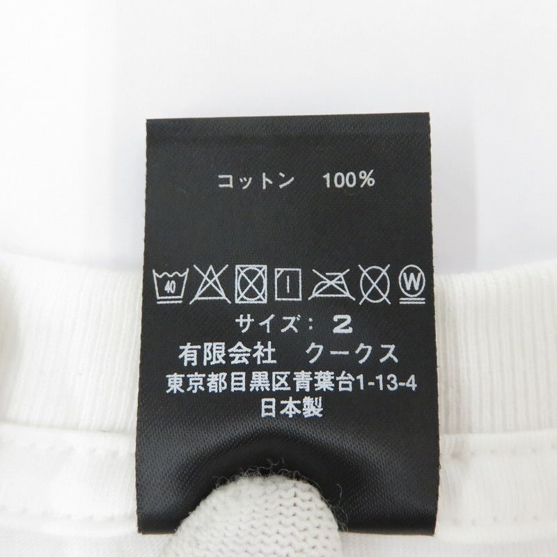 NUMBER(N)INE | ナンバーナイン Night Crawler Zeppelin skull Tee 半袖Ｔシャツ ホワイト サイズ：2【瀬戸大橋店】