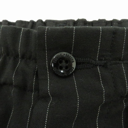 COOTIE | クーティー STRIPE T/W 2 Tuck Easy Pants パンツ ブラック サイズ：L【瀬戸大橋店】