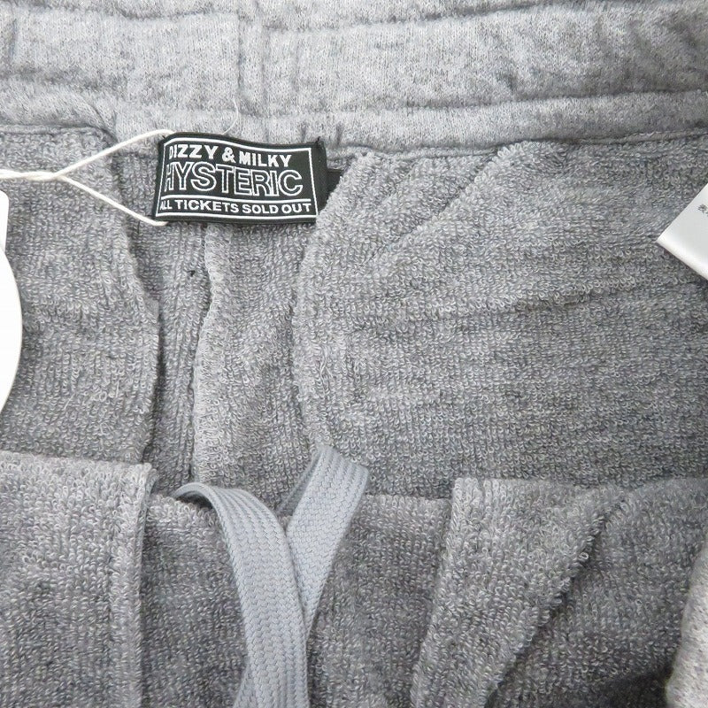 HYSTERIC GLAMOUR | ヒステリックグラマー VIXEN GIRLワッペン スウェットパンツ パンツ 02243CP05 グレー サイズ：L【瀬戸大橋店】