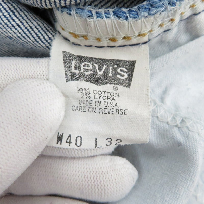 Levi's | リーバイス LOT.517 デニムパンツ ブルー サイズ：40【瀬戸大橋店】