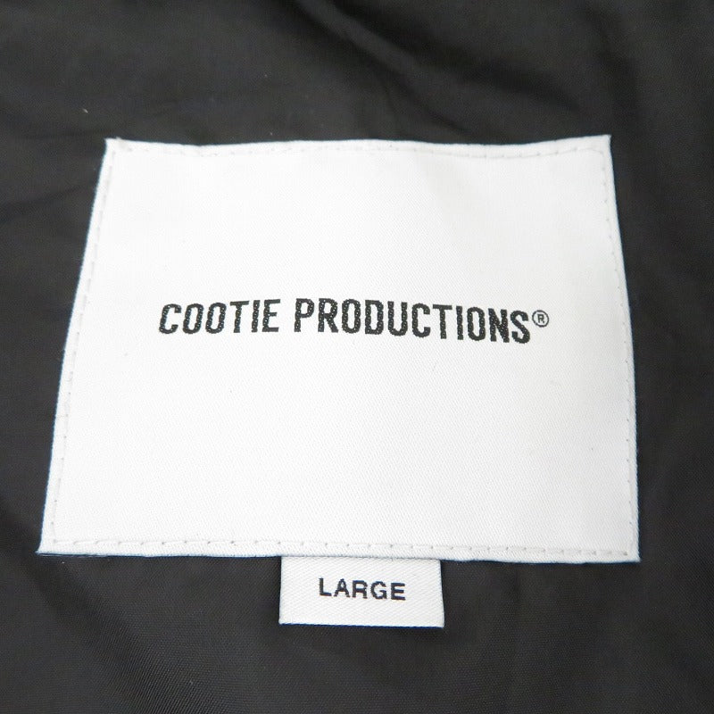 COOTIE | クーティー N/L Weather Down Jacket ダウンジャケット ブラック サイズ：L【瀬戸大橋店】