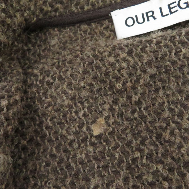 Our Legacy | アワーレガシー SHRUNKEN FULLZIP POLO その他アウター ジャケット ブラウン サイズ：48【瀬戸大橋店】