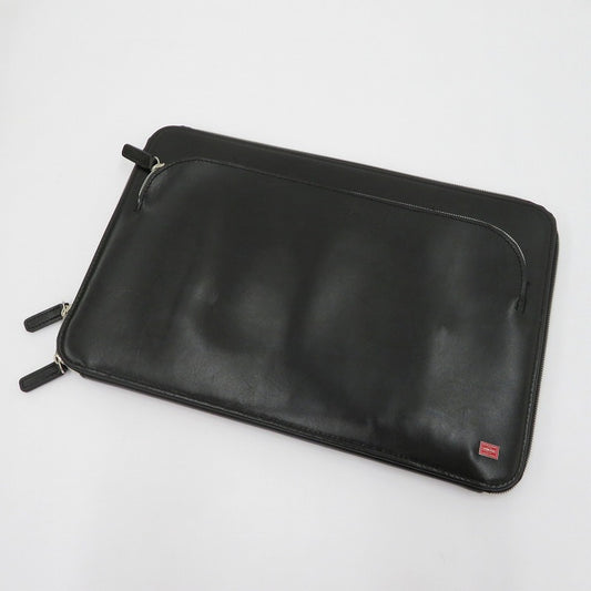 PORTER | ポーター VAIO Duo 13 専用 プレミアムケース クラッチバッグ ブラック【瀬戸大橋店】