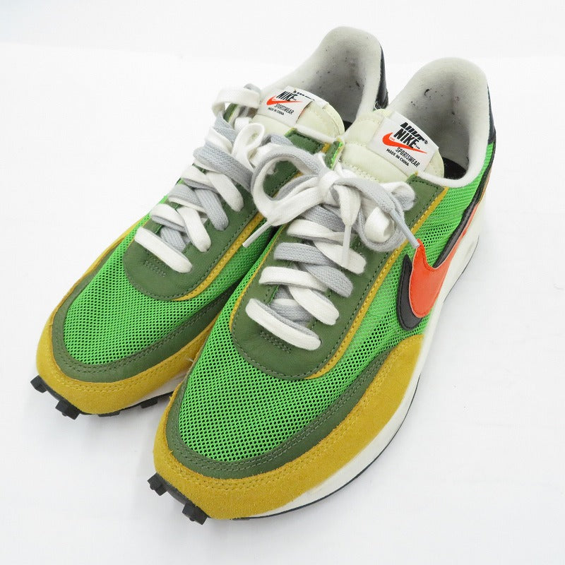 NIKE | ナイキ ×sacai LDV Waffle 'Green' スニーカー BV0073-300 ld　ワッフル グリーン 27cm【瀬戸大橋店】