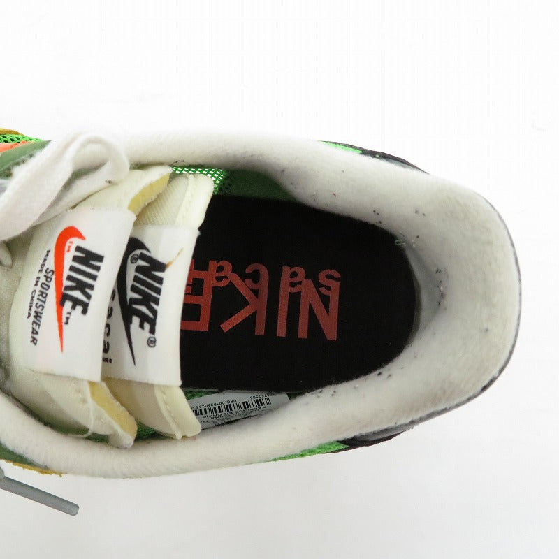 NIKE | ナイキ ×sacai LDV Waffle 'Green' スニーカー BV0073-300 ld　ワッフル グリーン 27cm【瀬戸大橋店】