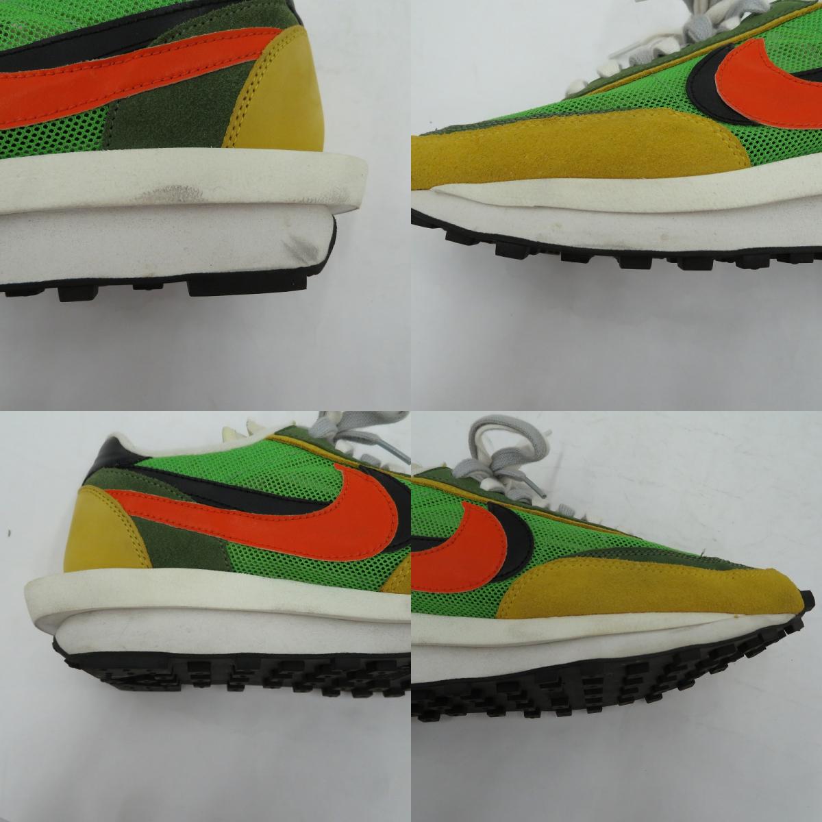 NIKE | ナイキ ×sacai LDV Waffle 'Green' スニーカー BV0073-300 ld　ワッフル グリーン 27cm【瀬戸大橋店】