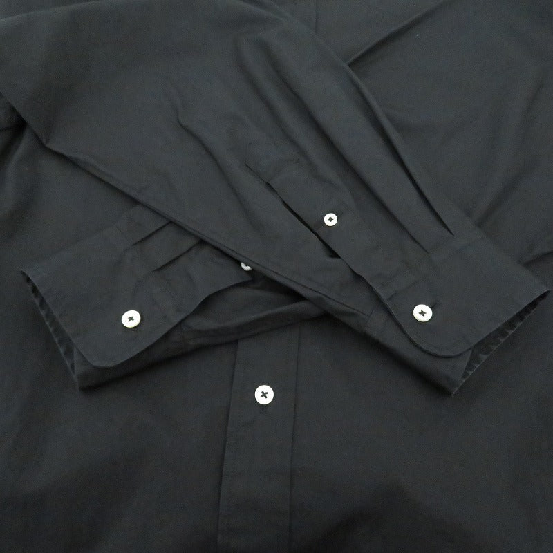24/7 Oversize Shirt 長袖シャツ 19SO-88 19SO×THOMAS MASON ブラック サイズ：M【瀬戸大橋店】