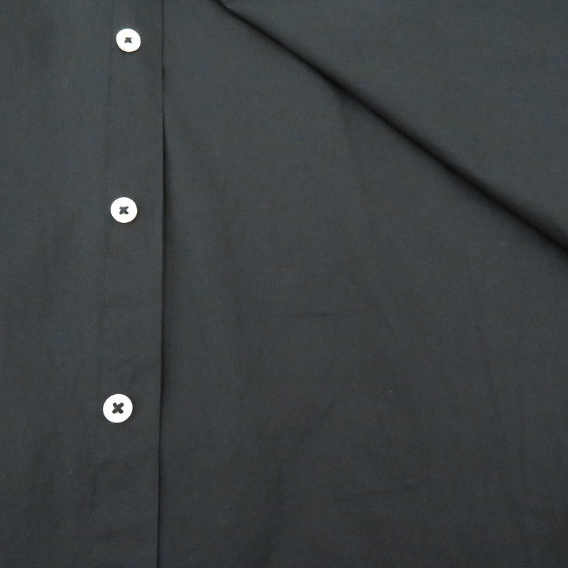 24/7 Oversize Shirt 長袖シャツ 19SO-88 19SO×THOMAS MASON ブラック サイズ：M【瀬戸大橋店】