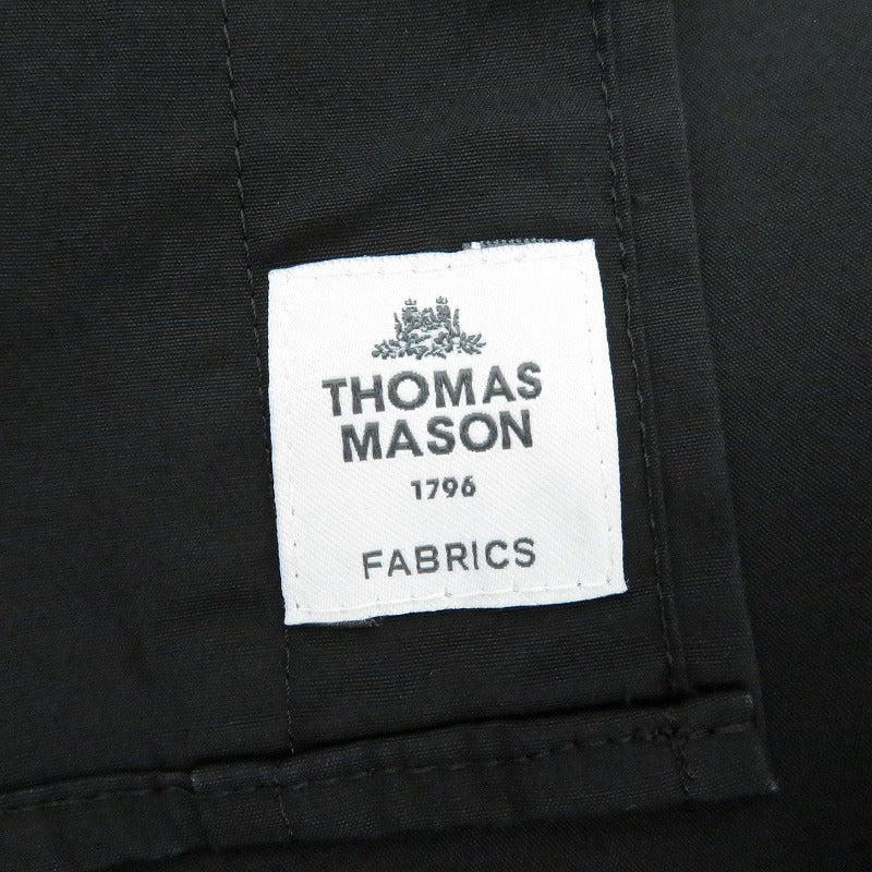 24/7 Oversize Shirt 長袖シャツ 19SO-88 19SO×THOMAS MASON ブラック サイズ：M【瀬戸大橋店】