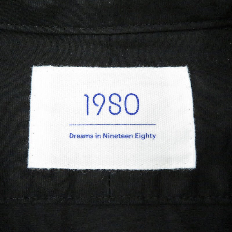 24/7 Oversize Shirt 長袖シャツ 19SO-88 19SO×THOMAS MASON ブラック サイズ：M【瀬戸大橋店】
