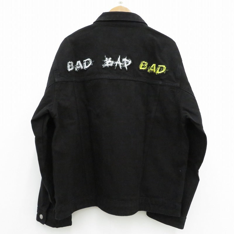 xxxtentation BAD VIBES FOREVER デニム ブラック サイズ：M【瀬戸大橋店】