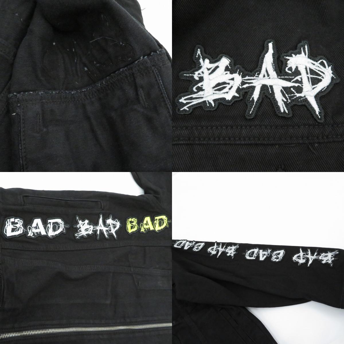 xxxtentation BAD VIBES FOREVER デニム ブラック サイズ：M【瀬戸大橋店】