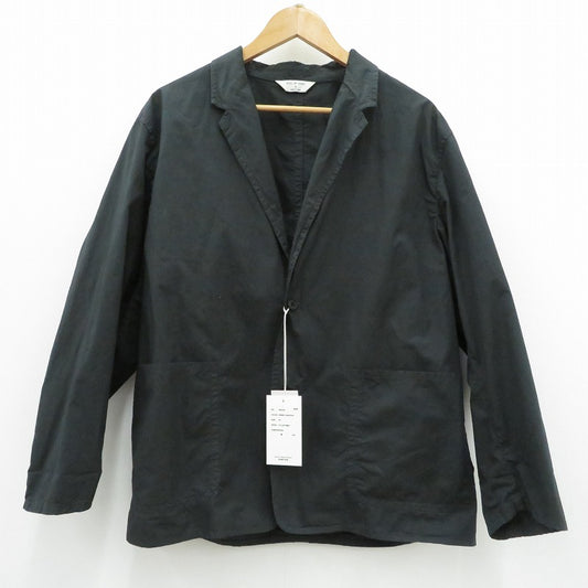 STILL BY HAND | スティルバイハンド Garment-dye 2B jacket ナイロンジャケット JK01251 ブラック サイズ：46【瀬戸大橋店】