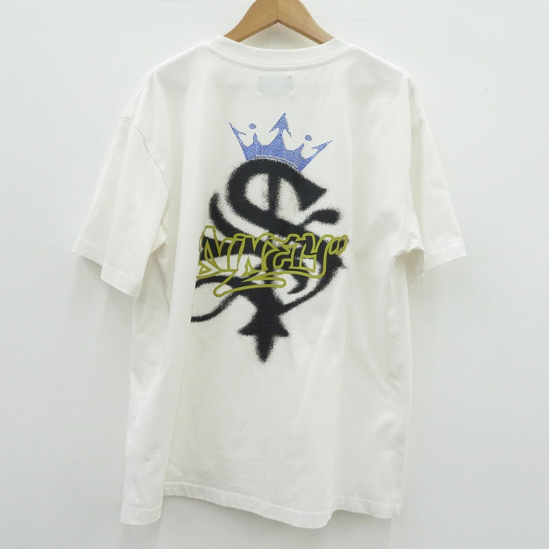 SUPPLIER | サプライヤー 9090 x SUPPLIER King Cross Logo Tee 半袖Ｔシャツ ホワイト サイズ：L【瀬戸大橋店】