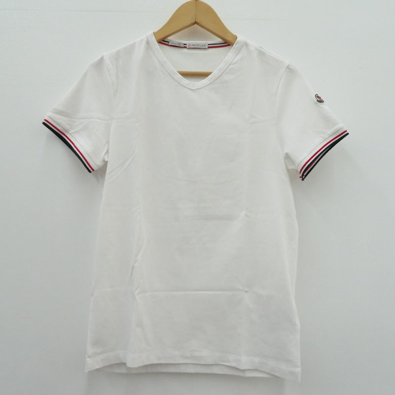 MONCLER | モンクレール 半袖Ｔシャツ 87296 ホワイト サイズ：S【瀬戸大橋店】
