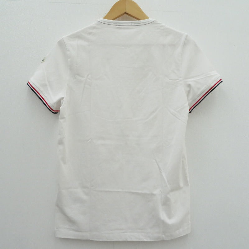 MONCLER | モンクレール 半袖Ｔシャツ 87296 ホワイト サイズ：S【瀬戸大橋店】