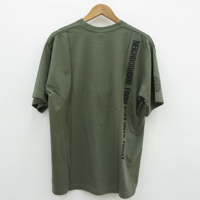NEIGHBORHOOD | ネイバーフッド NH 251 SPOT . TEE 半袖Ｔシャツ 251PCNH-ST12S カーキ サイズ：L【瀬戸大橋店】