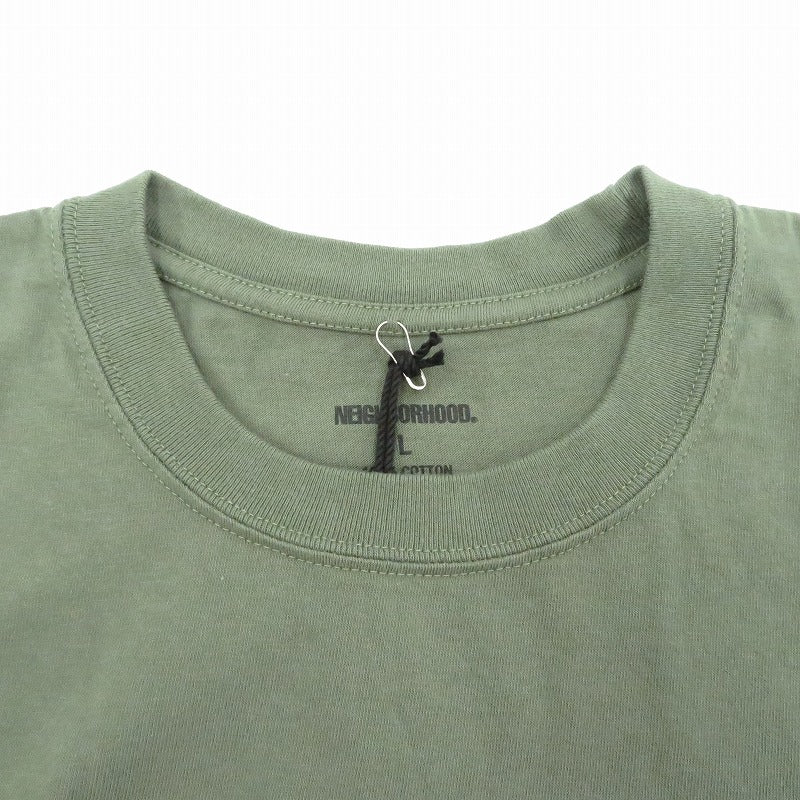 NEIGHBORHOOD | ネイバーフッド NH 251 SPOT . TEE 半袖Ｔシャツ 251PCNH-ST12S カーキ サイズ：L【瀬戸大橋店】
