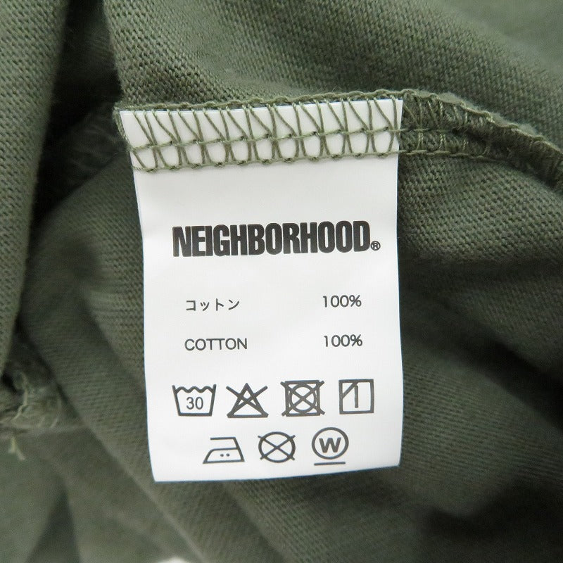 NEIGHBORHOOD | ネイバーフッド NH 251 SPOT . TEE 半袖Ｔシャツ 251PCNH-ST12S カーキ サイズ：L【瀬戸大橋店】