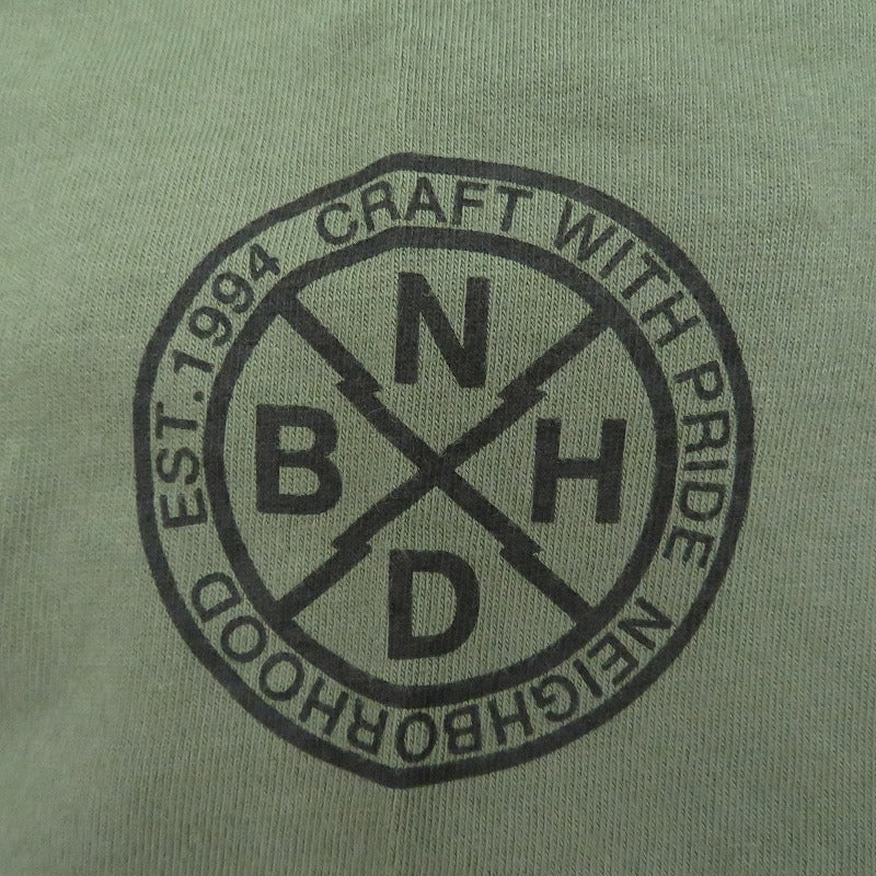 NEIGHBORHOOD | ネイバーフッド NH 251 SPOT . TEE 半袖Ｔシャツ 251PCNH-ST12S カーキ サイズ：L【瀬戸大橋店】