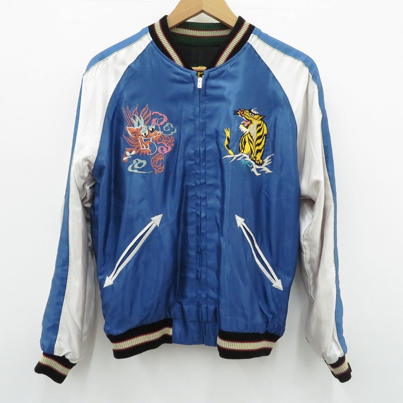 TAILOR TOYO(東洋エンタープライズ) | テイラートウヨウテイラートーヨー スーベニアジャケット TT15542 ブラック サイズ：M【瀬戸大橋店】
