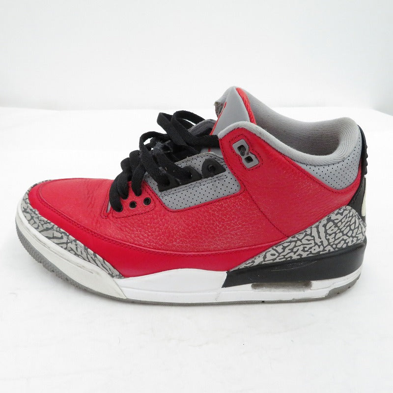 NIKE | ナイキ Air Jordan 3 Retro SE 'Unite Fire Red' スニーカー CK5692-600 エアジョーダン レッド 27cm【瀬戸大橋店】