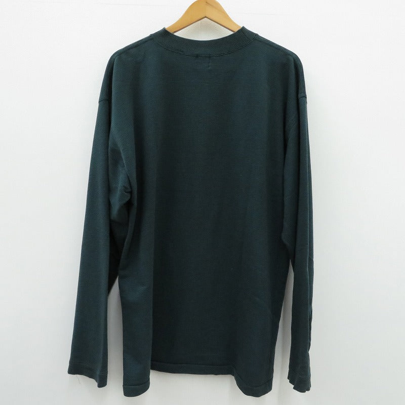 GAP | ギャップ OLD GAP/ボーダーモックL/S 長袖Ｔシャツ グリーン【瀬戸大橋店】