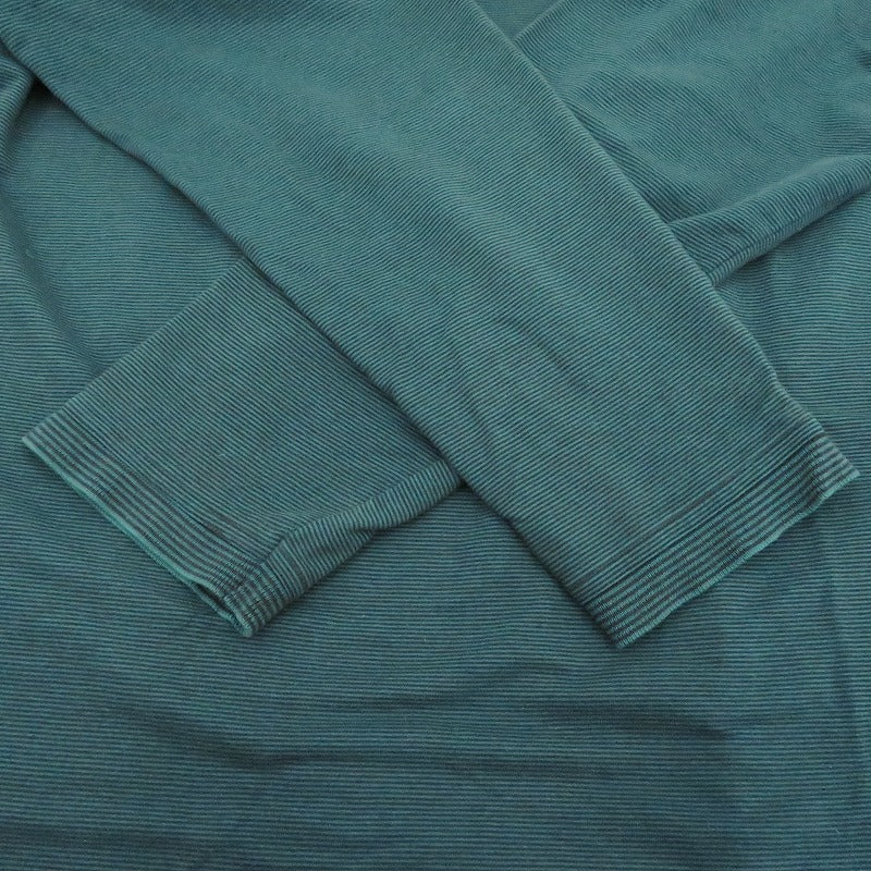 GAP | ギャップ OLD GAP/ボーダーモックL/S 長袖Ｔシャツ グリーン【瀬戸大橋店】