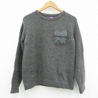 THE NORTH FACE PURPLE LABEL | ザノースフェイスパープルレーベル セーター NT6757N グレー サイズ：S【瀬戸大橋店】