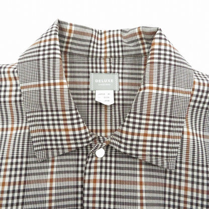 DELUXE CLOTHING | デラックスクロージング その他アウター ジャケット　チェック ブラウン サイズ：L【瀬戸大橋店】