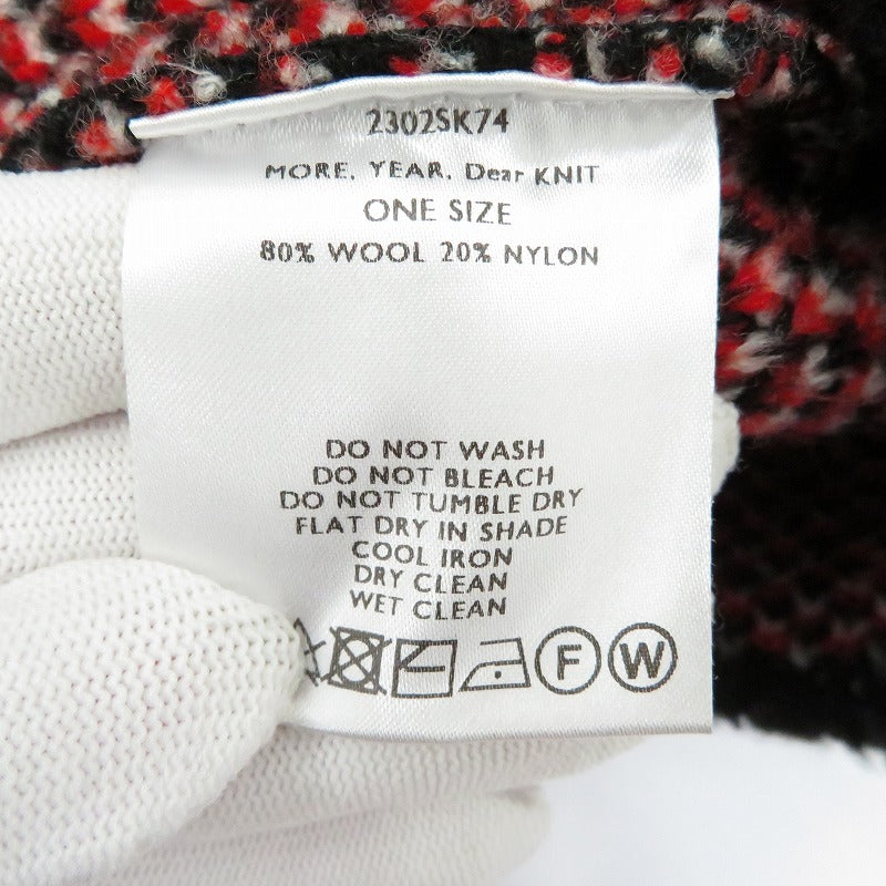SHINYA KOZUKA | シンヤコズカ MORE YEAR DEAR KNIT ニット ブラック【瀬戸大橋店】