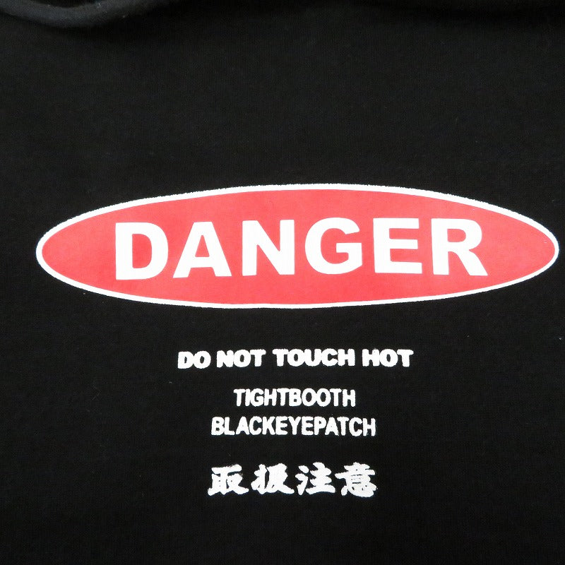 TIGHTBOOTH PRODUCTION | タイトブースプロダクション パーカー ブラック サイズ：XL【瀬戸大橋店】
