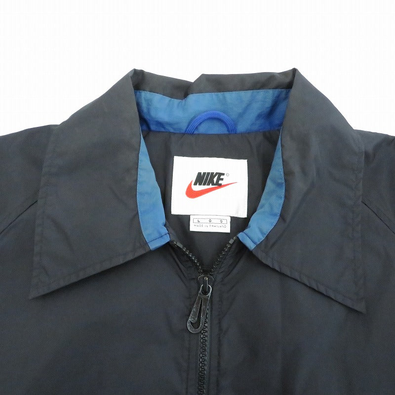 NIKE(VINTAGE) | ナイキヴィンテージ 銀ﾀｸﾞ ナイロンジャケット ブラック サイズ：L【瀬戸大橋店】