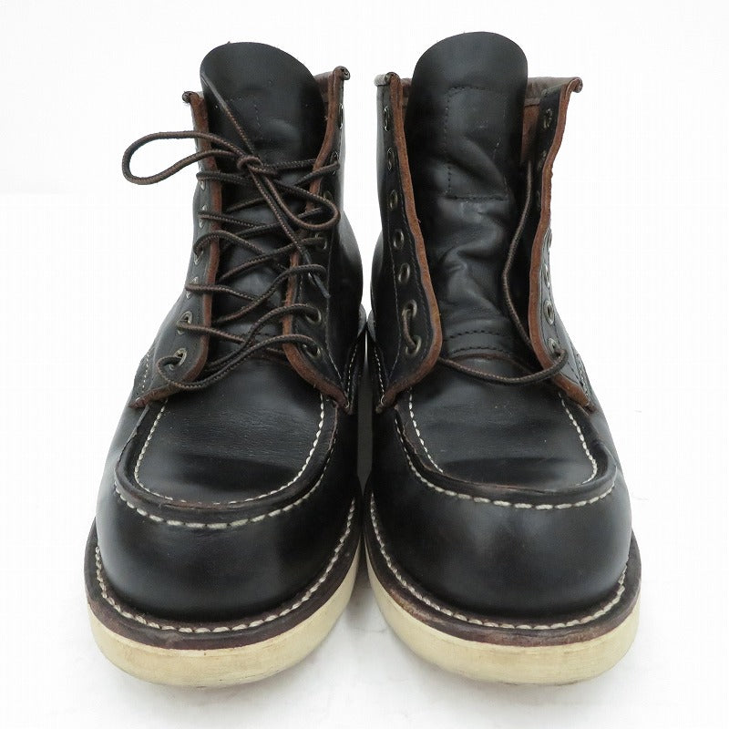 RED WING | レッドウィング 6-inch Classic Moc ブーツ 8849 ブラック 25cm【瀬戸大橋店】