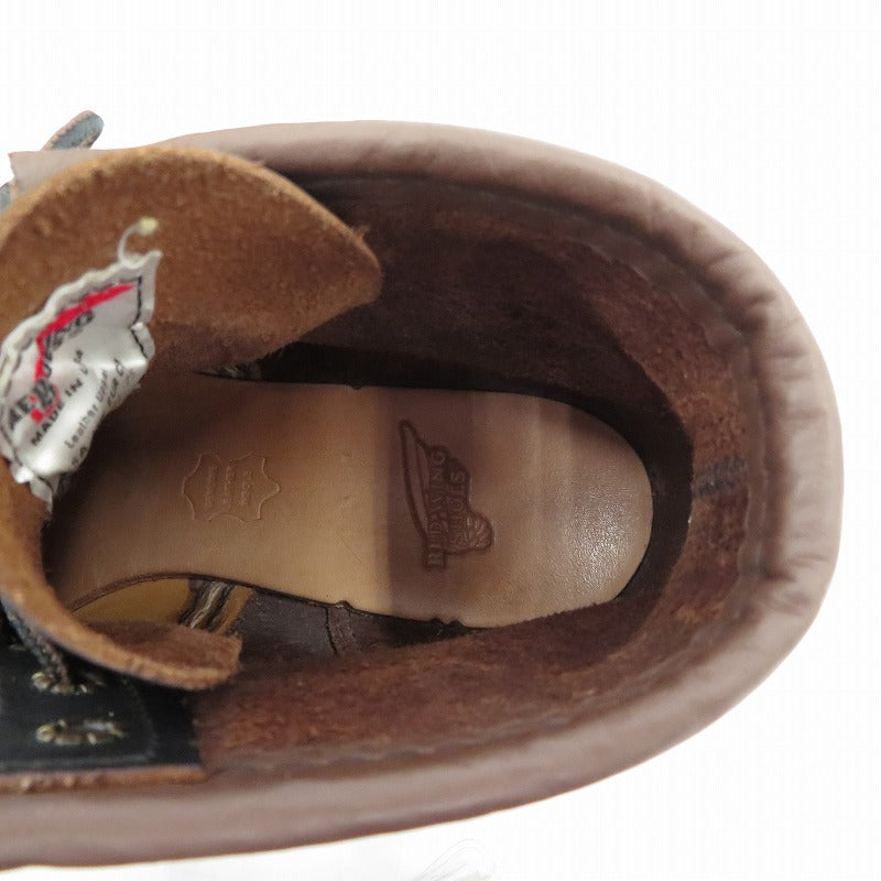 RED WING | レッドウィング 6-inch Classic Moc ブーツ 8849 ブラック 25cm【瀬戸大橋店】