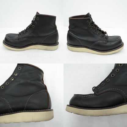 RED WING | レッドウィング 6-inch Classic Moc ブーツ 8849 ブラック 25cm【瀬戸大橋店】