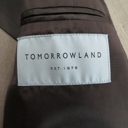 TOMORROWLAND | トゥモローランド ウールレーヨン ダブル4Bテーラードジャケット テーラードジャケット ベージュ サイズ：S【瀬戸大橋店】